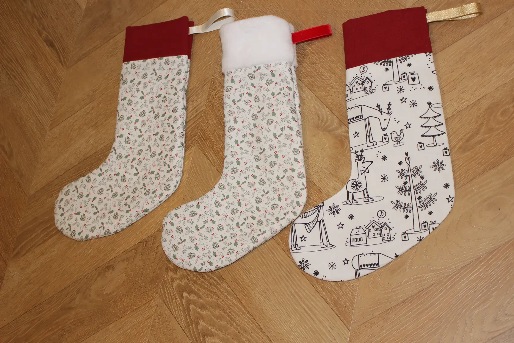 Chaussette de Noël prénom